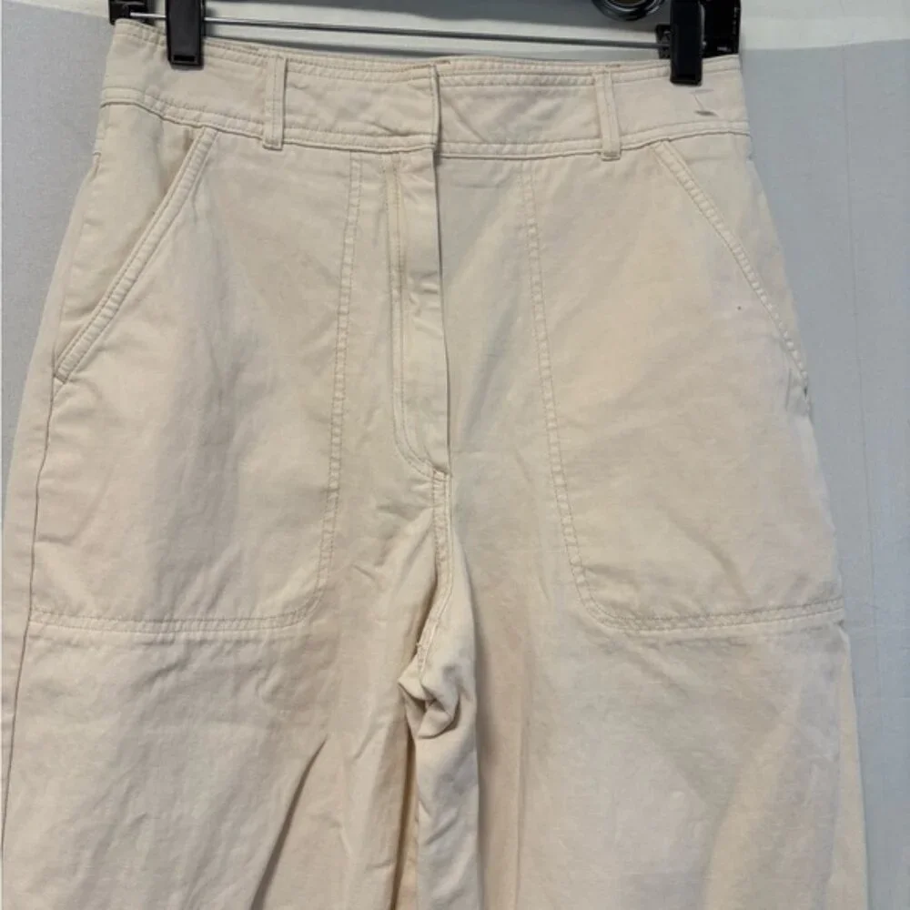 Wilfred Free Cropped Tapered Leg Pants Size 4 - Picture 5 of 9